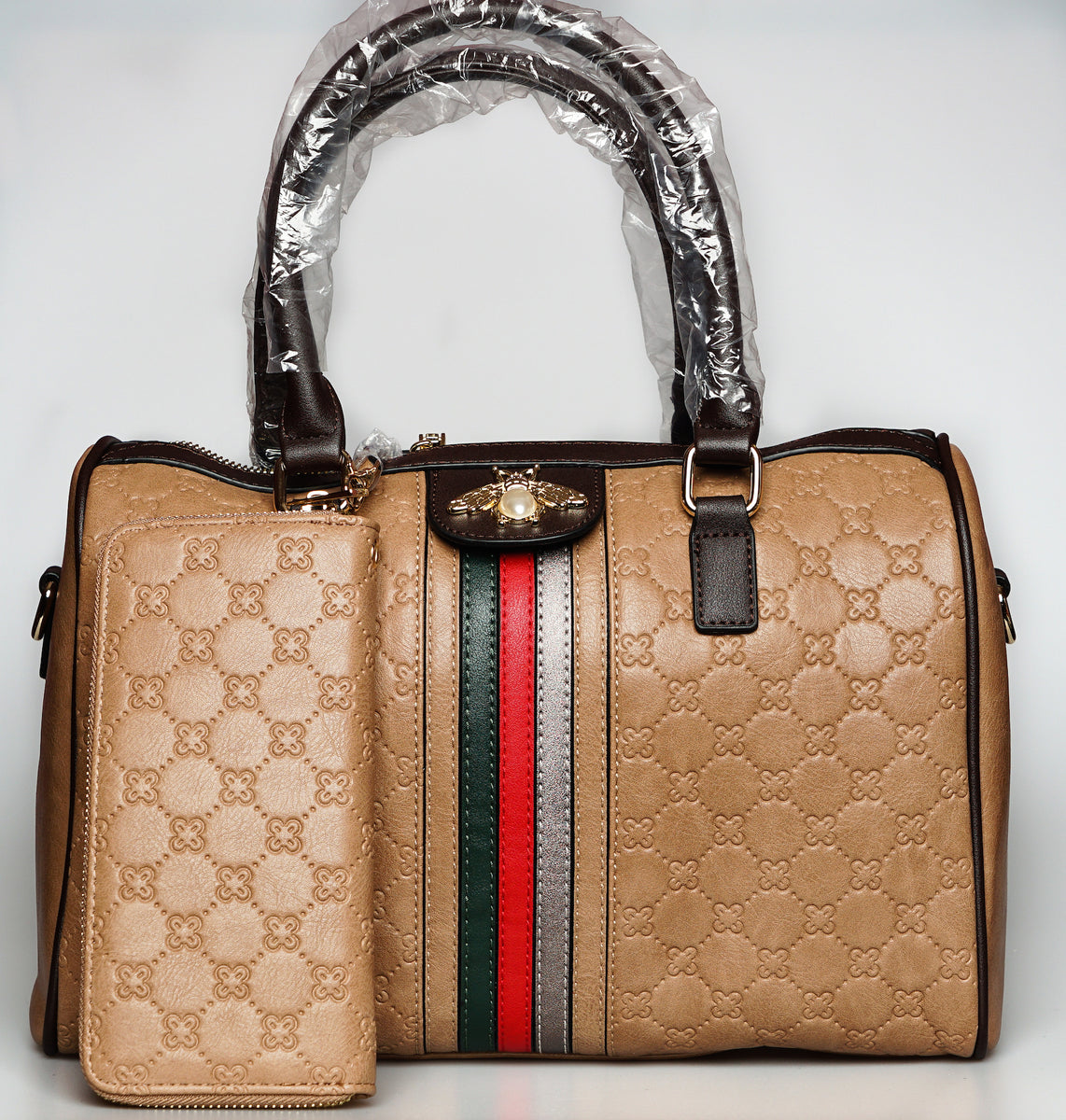 早割 万博 Queen Bee Handbag With Wallet (Colors: Red, Brown, Yellow リンス・コンディショナー