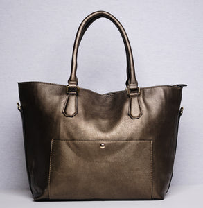 Pewter Shoulder Bag