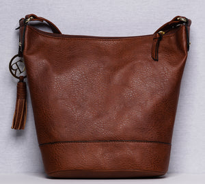 Classic Leather Bucket Bag (Black Or Brown)