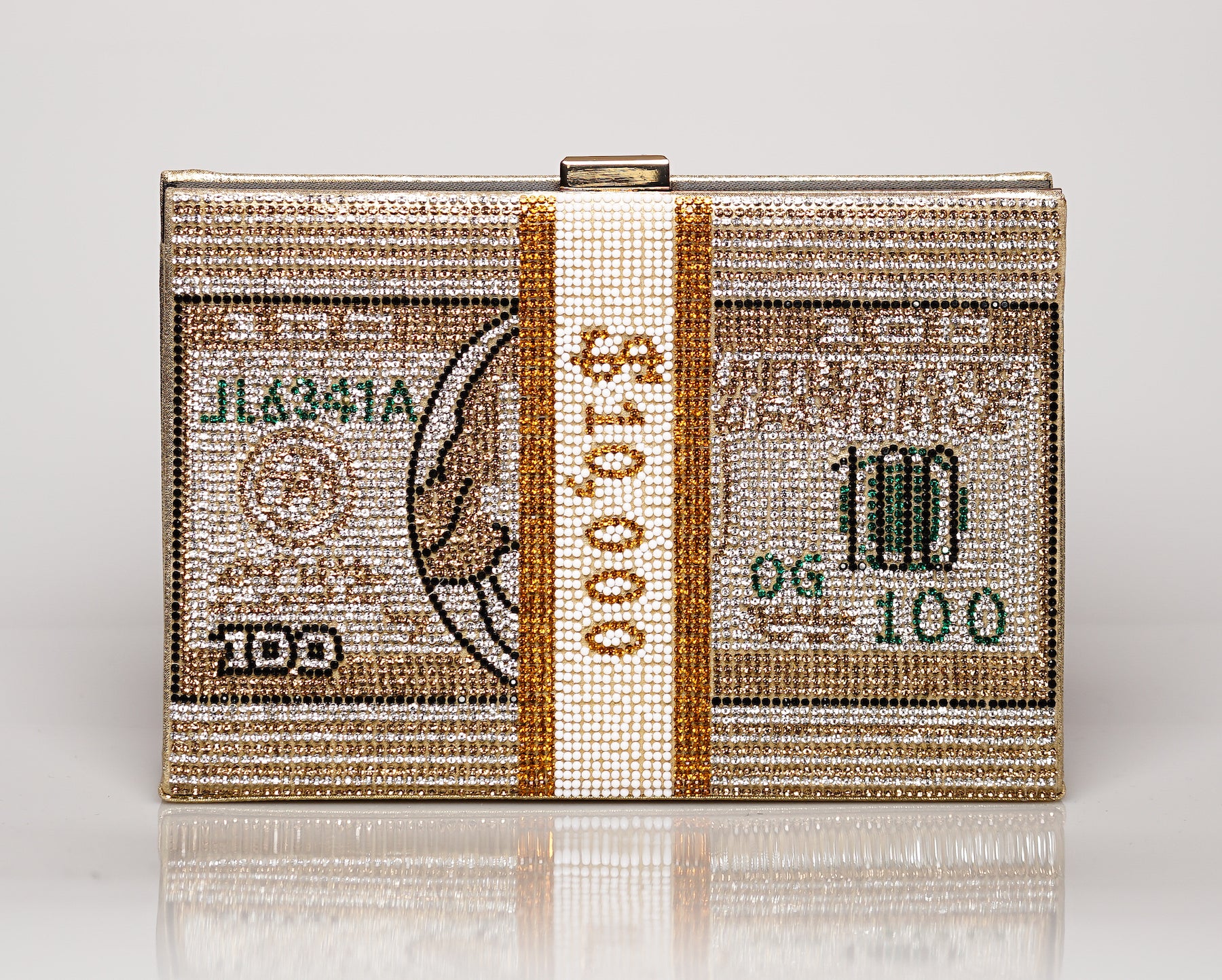 Best blinged out money clutch New Arrivals