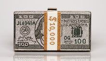 Load image into Gallery viewer, 100 Dollar Sparkle Money Clutch (Colors: Gold, Black, Blue)
